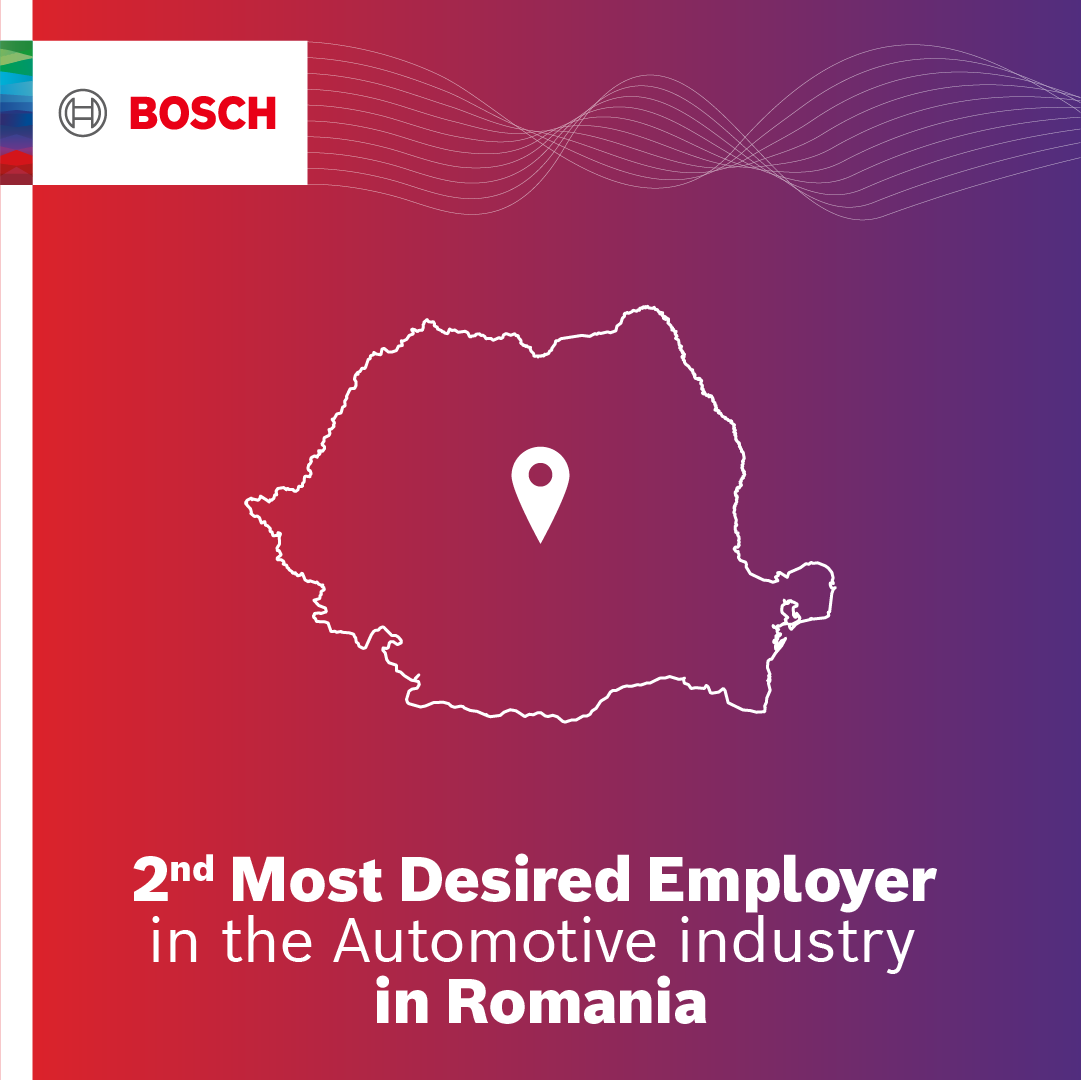 Bosch, al doilea cel mai dorit angajator din industria automotive din România