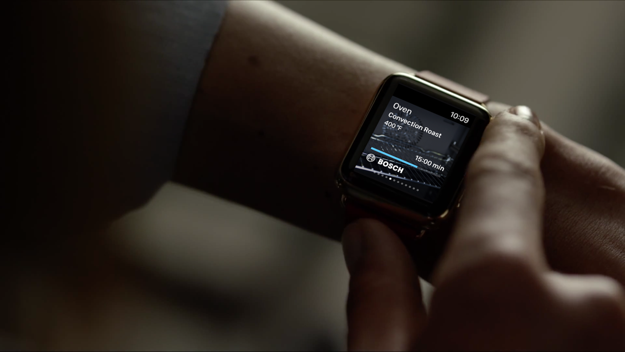 Users will be able to download the Home Connect app onto Apple Watch