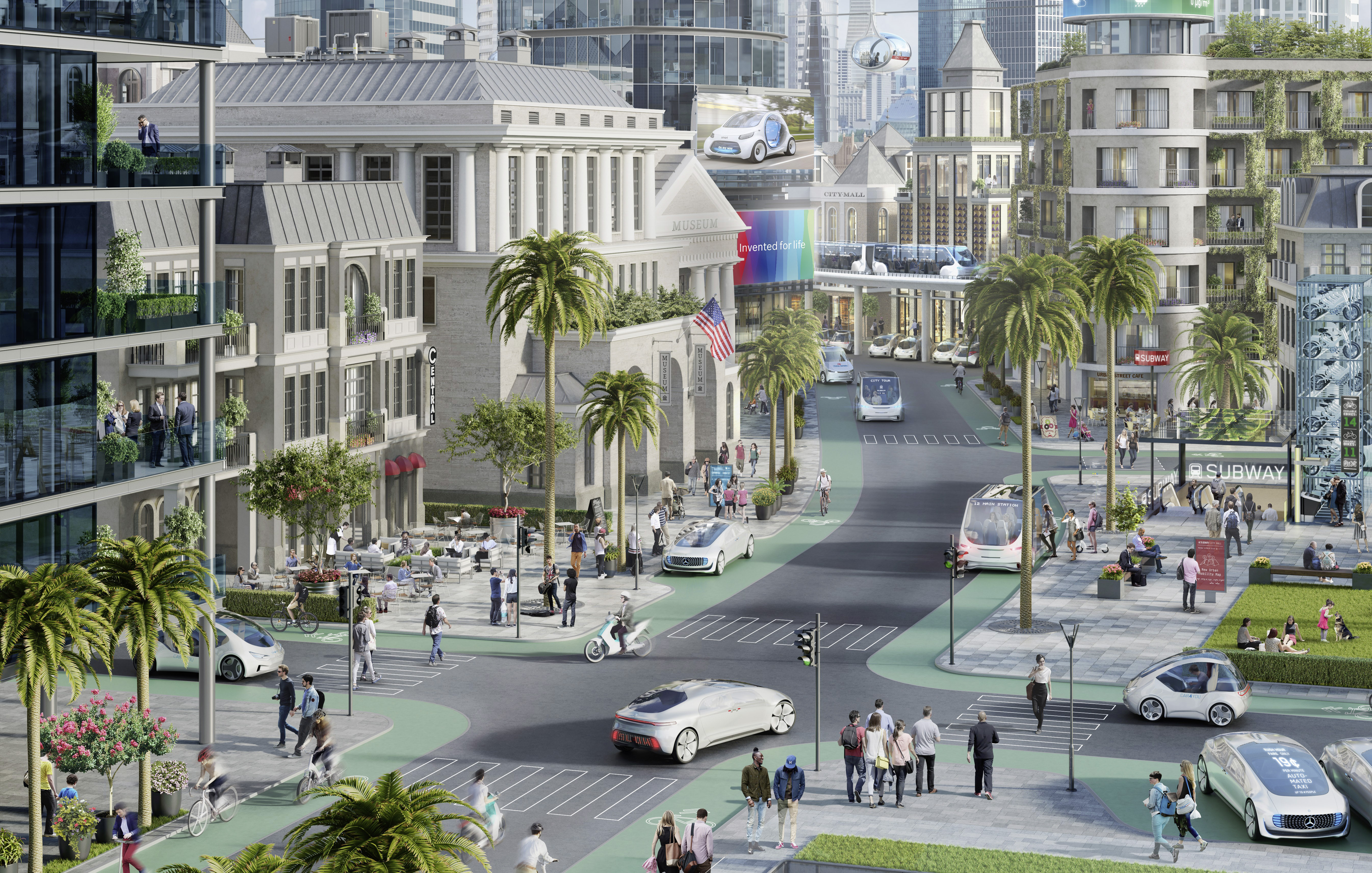 Metropolis in California to become a pilot city for automated driving