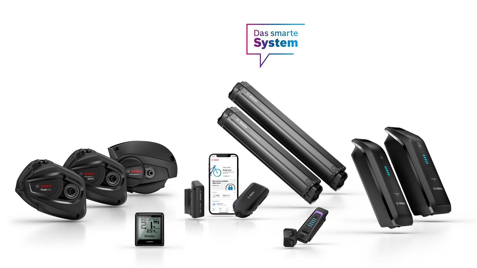 Bosch eBike Systems erweitert im Modelljahr 2023 das Portfolio des smarten Systems um neue Produkte und Features.