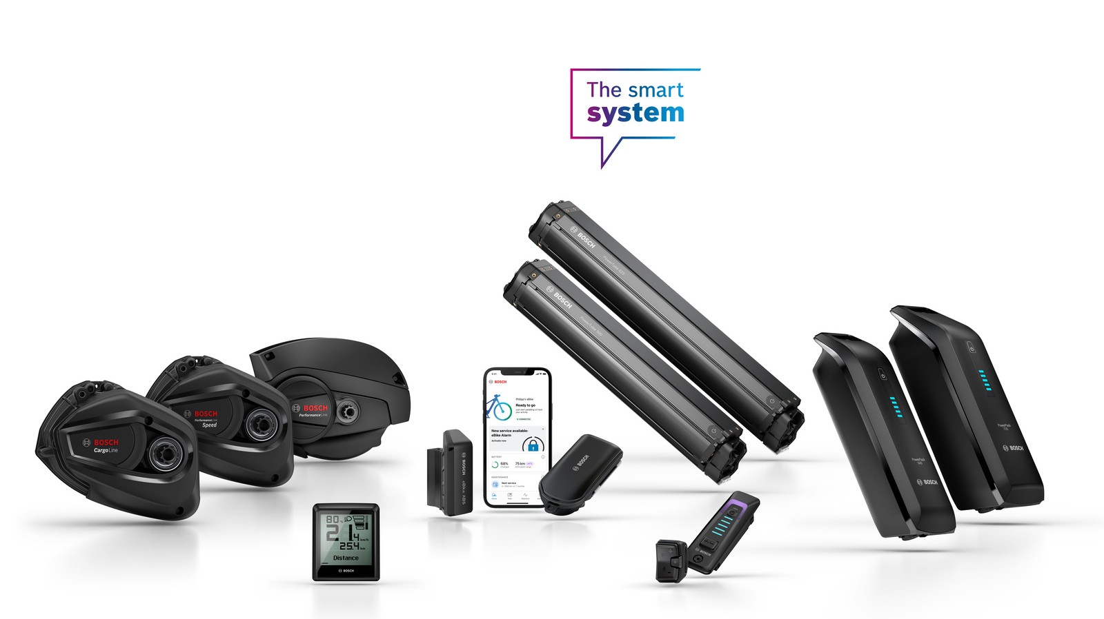 Bosch eBike Systems adds new products and features to the smart system portfolio in model year 2023.