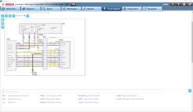 Bosch integrates original circuit diagrams into Esitronic 2.0 Online diagnostic  ...
