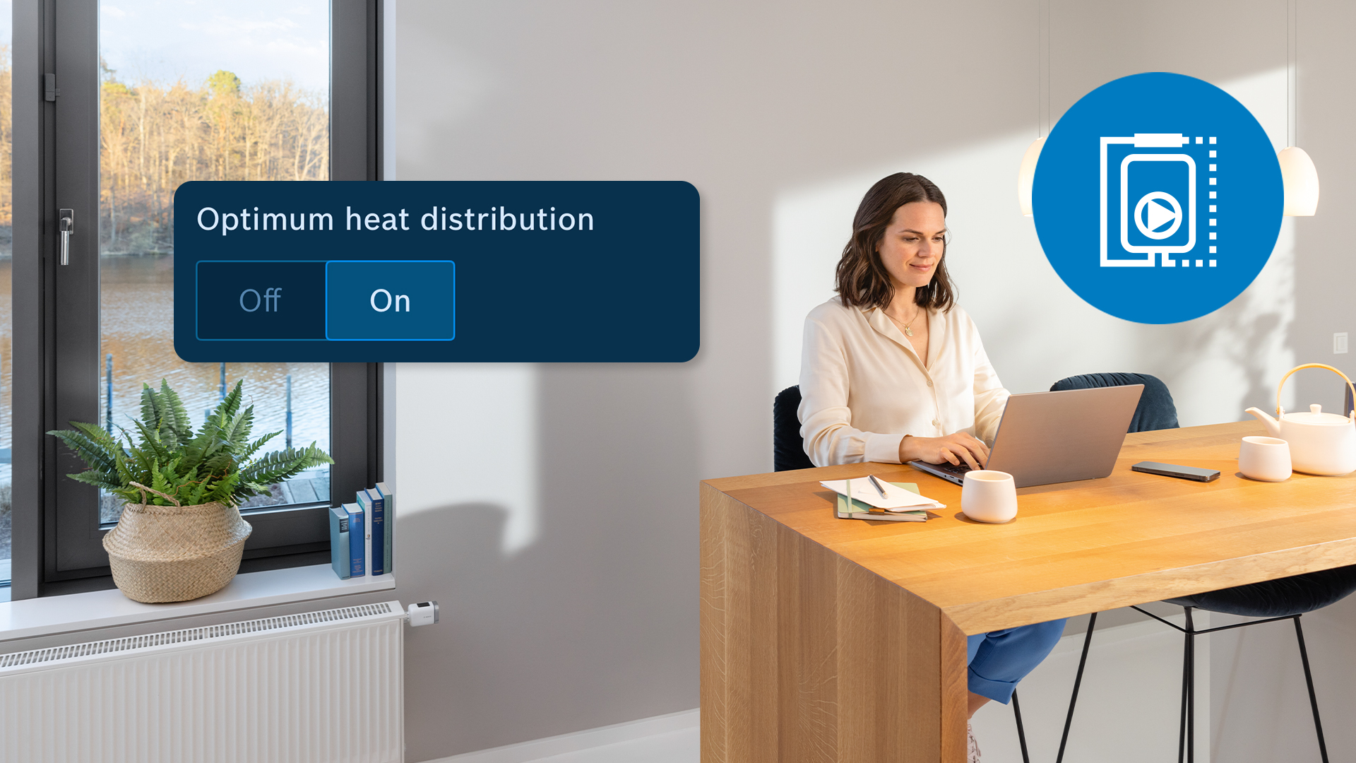 Optimum heat distribution