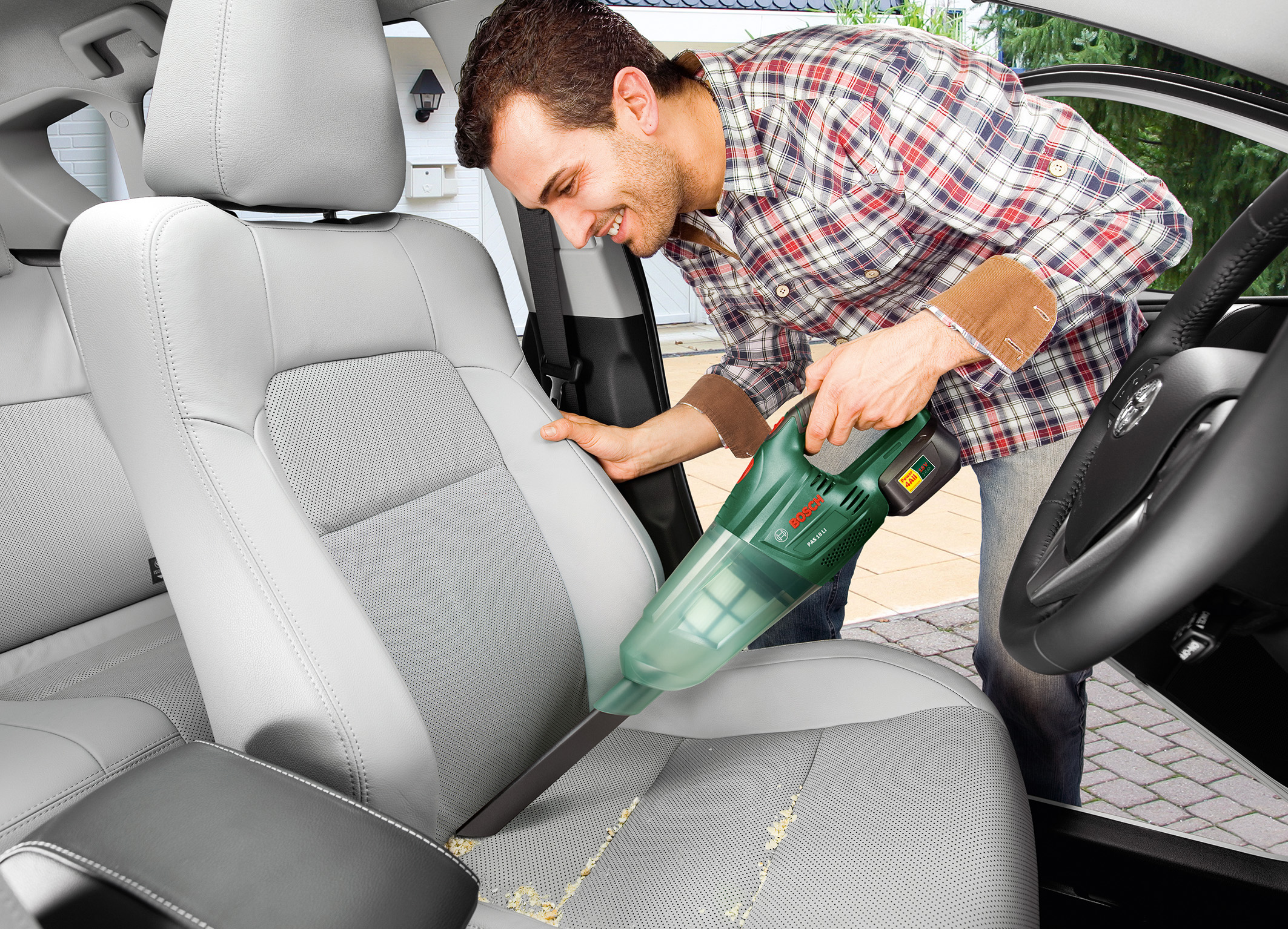 Bosch PAS 18 LI 18v Cordless Vacuum Cleaner No Batteries