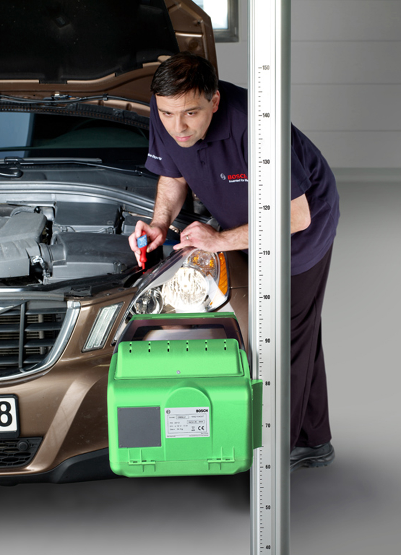 Modern Bosch Test And Diagnostic Equipment For Motor Vehicle