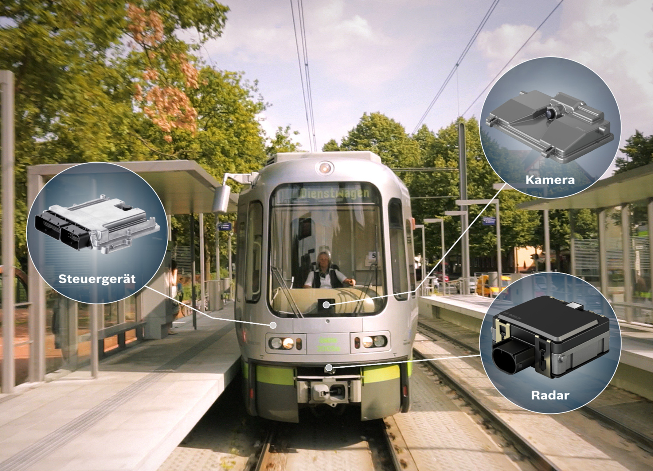 Bosch technology is increasing safety in cities