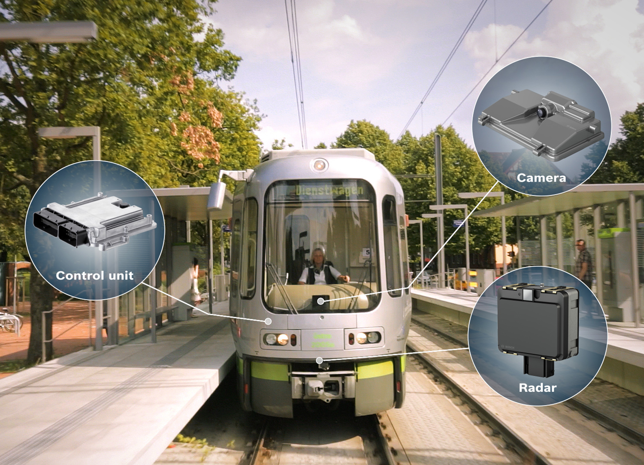 Bosch technology is increasing safety in cities