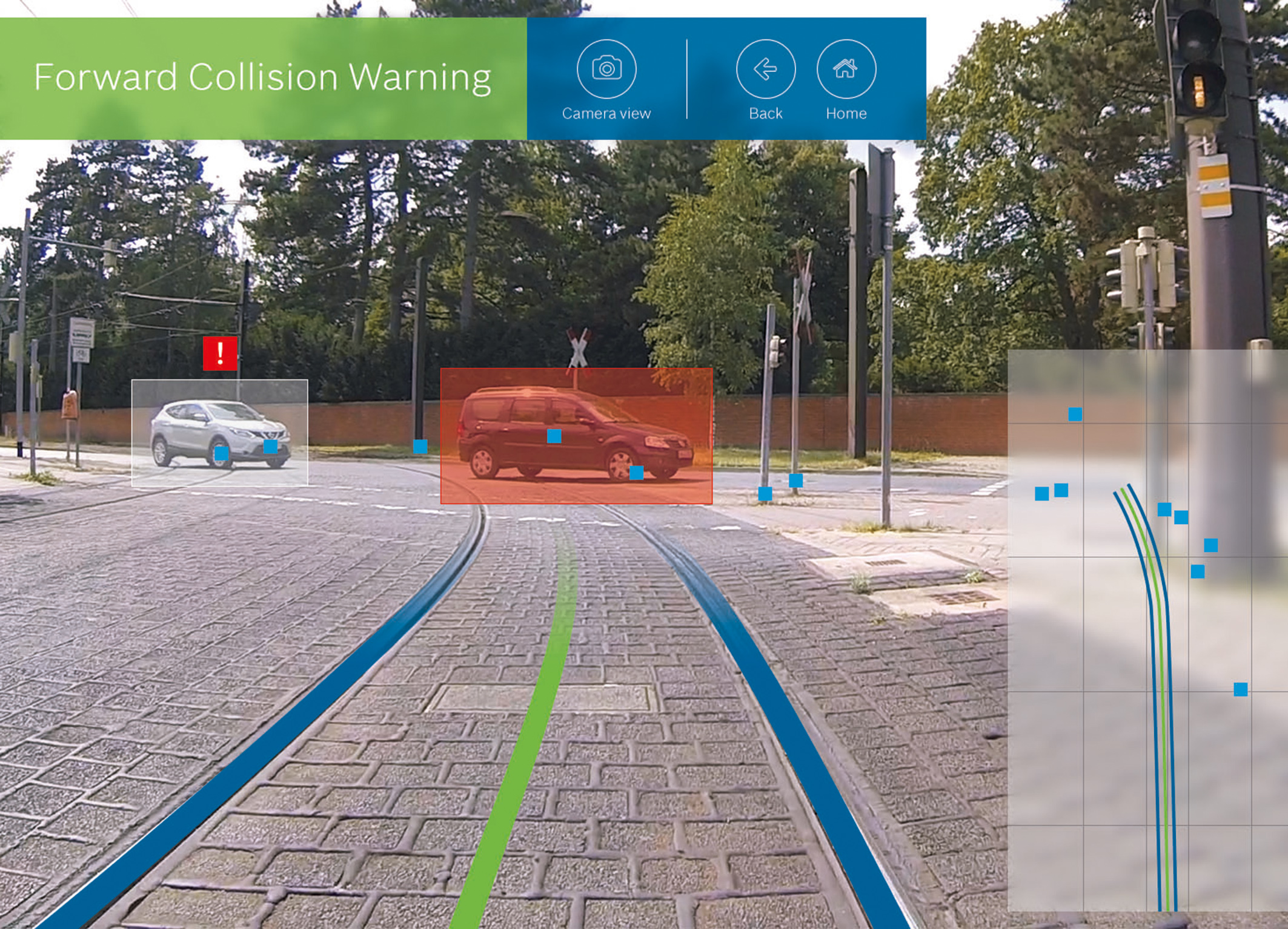 Bosch technology is increasing safety in cities