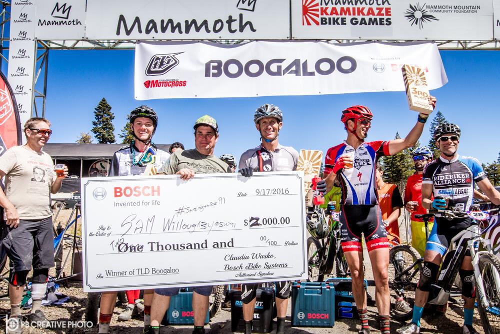 Industry all-stars compete in first ever electric mountain bike race at Kamikaze Bike Games