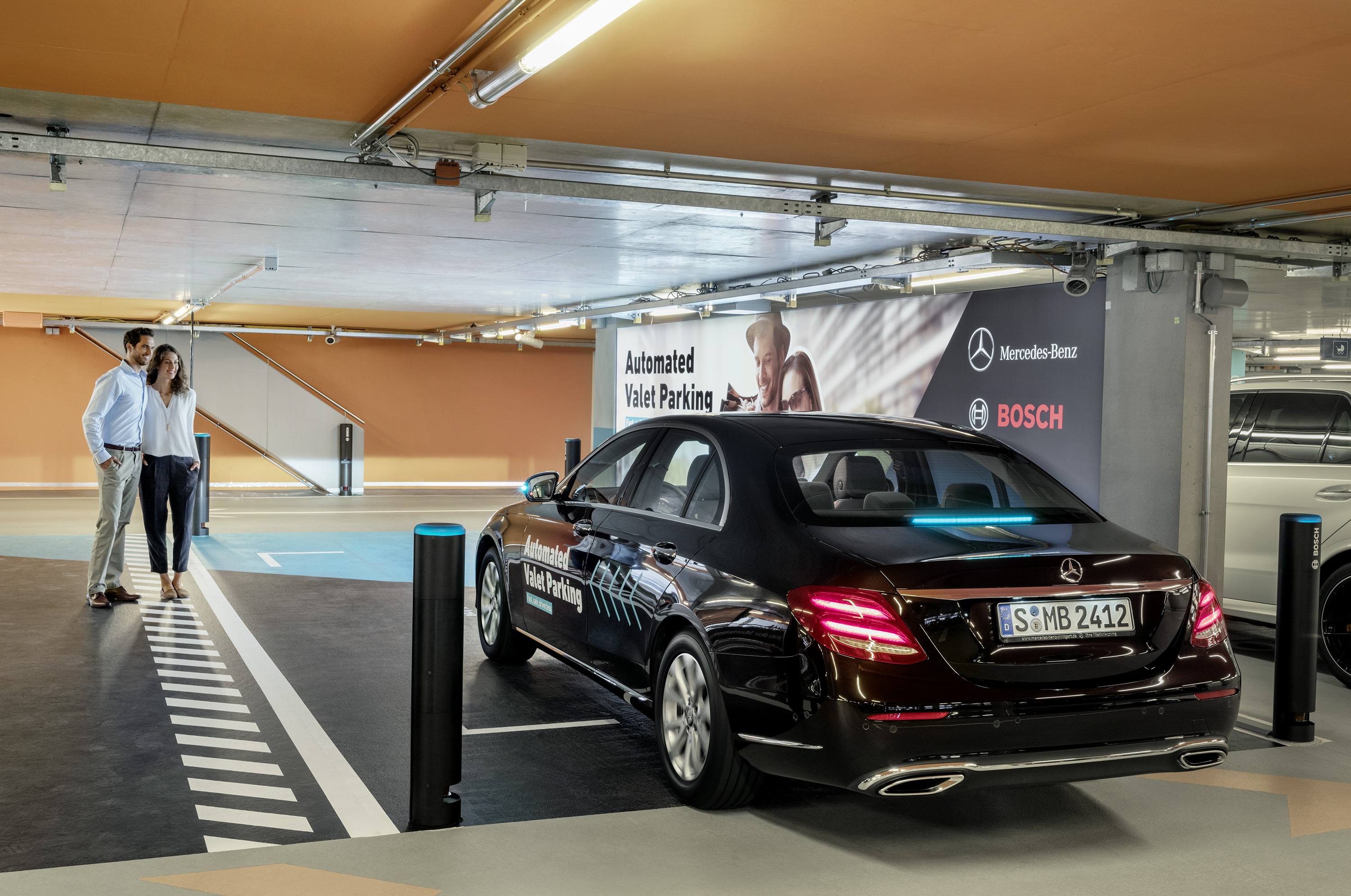 Bosch et Daimler présentent le stationnement sans conducteur en conditions de conduite réelles