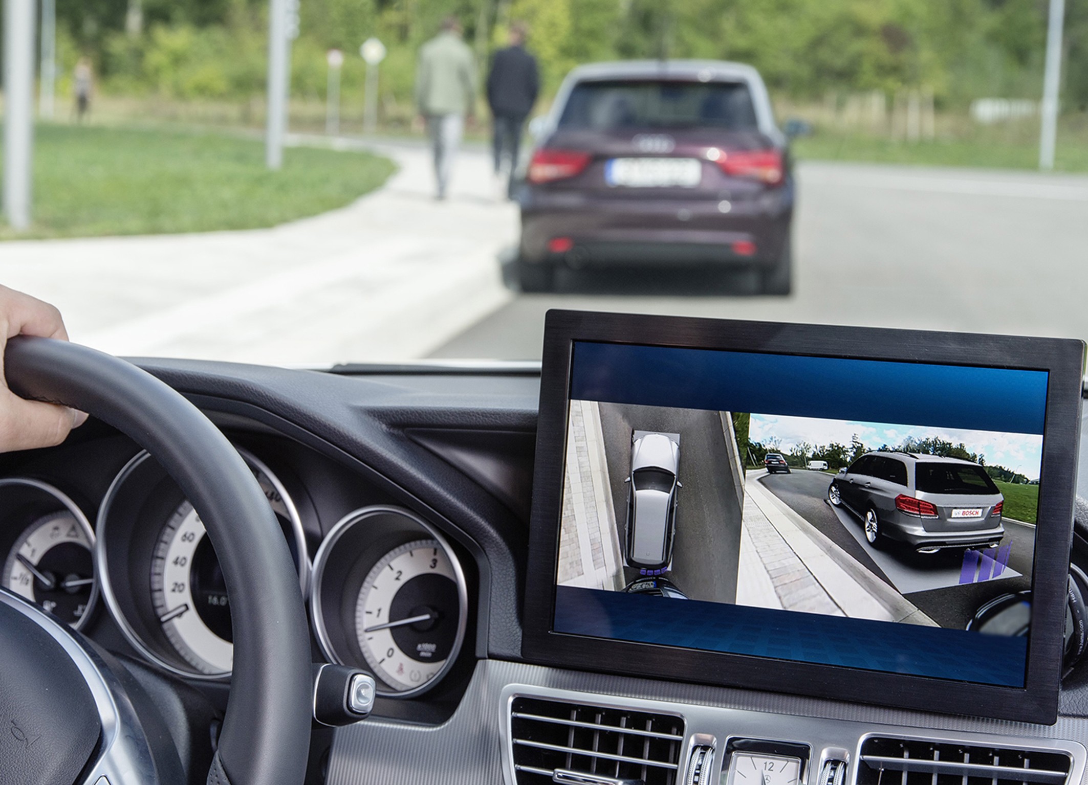 Special-effects technology for safe parking