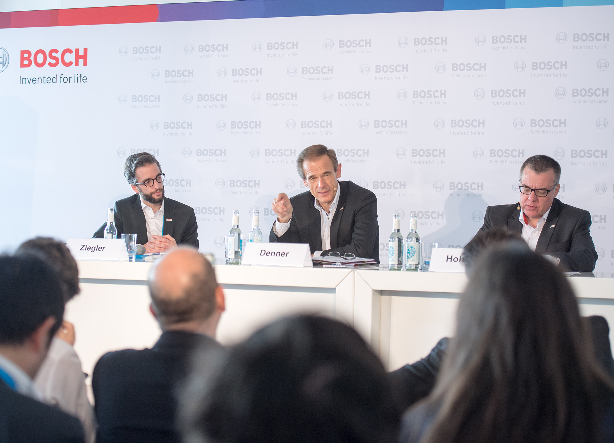 Pressekonferenz auf der Bosch ConnectedWorld 2017