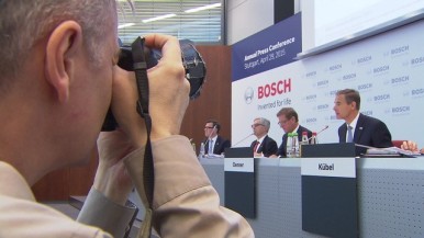 Footage Bilanzpressekonferenz 2015