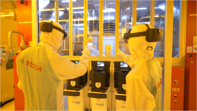TV-Footage Bosch Halbleiterwerk in Dresden