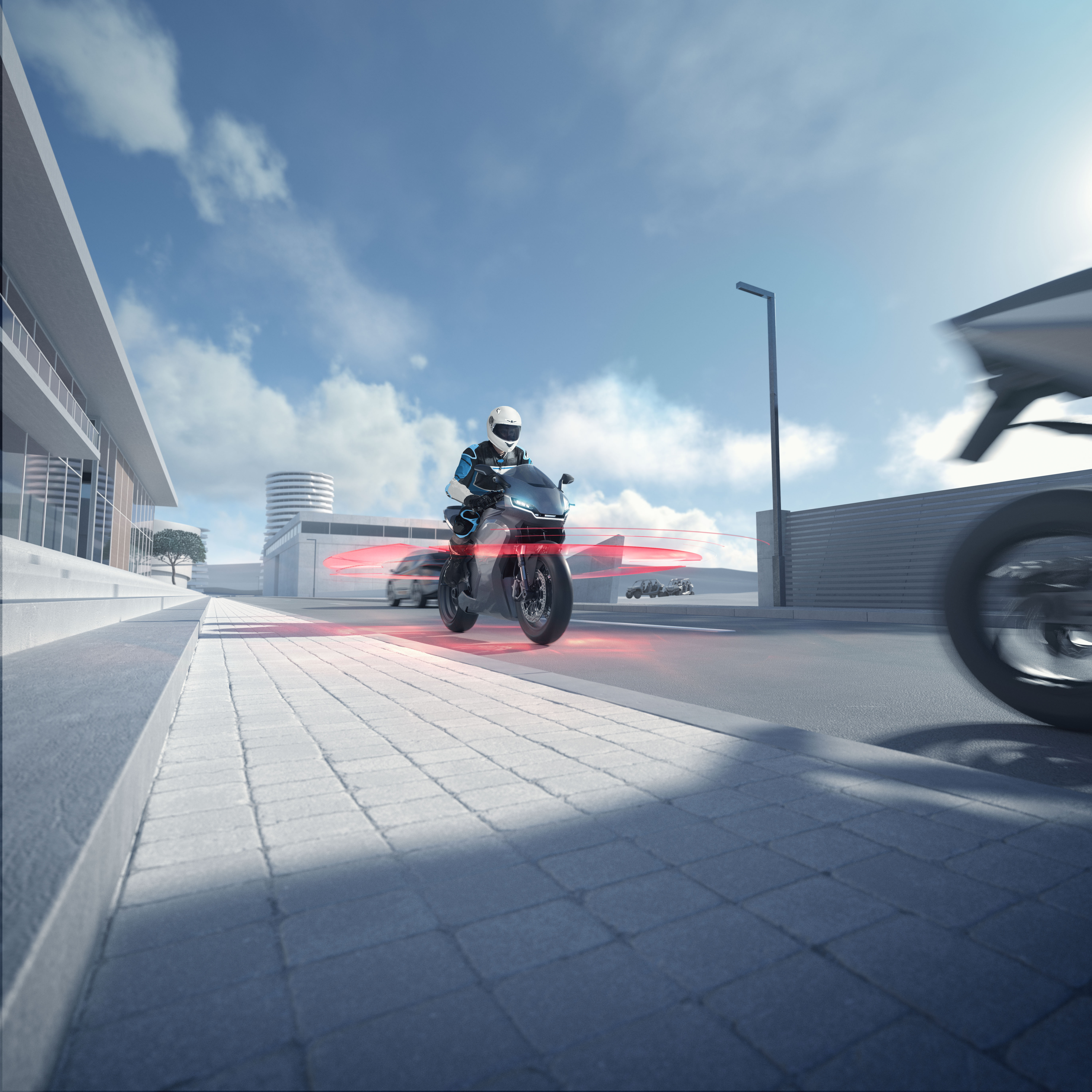 Nuove funzioni di assistenza Bosch basate su radar debuttano su KTM