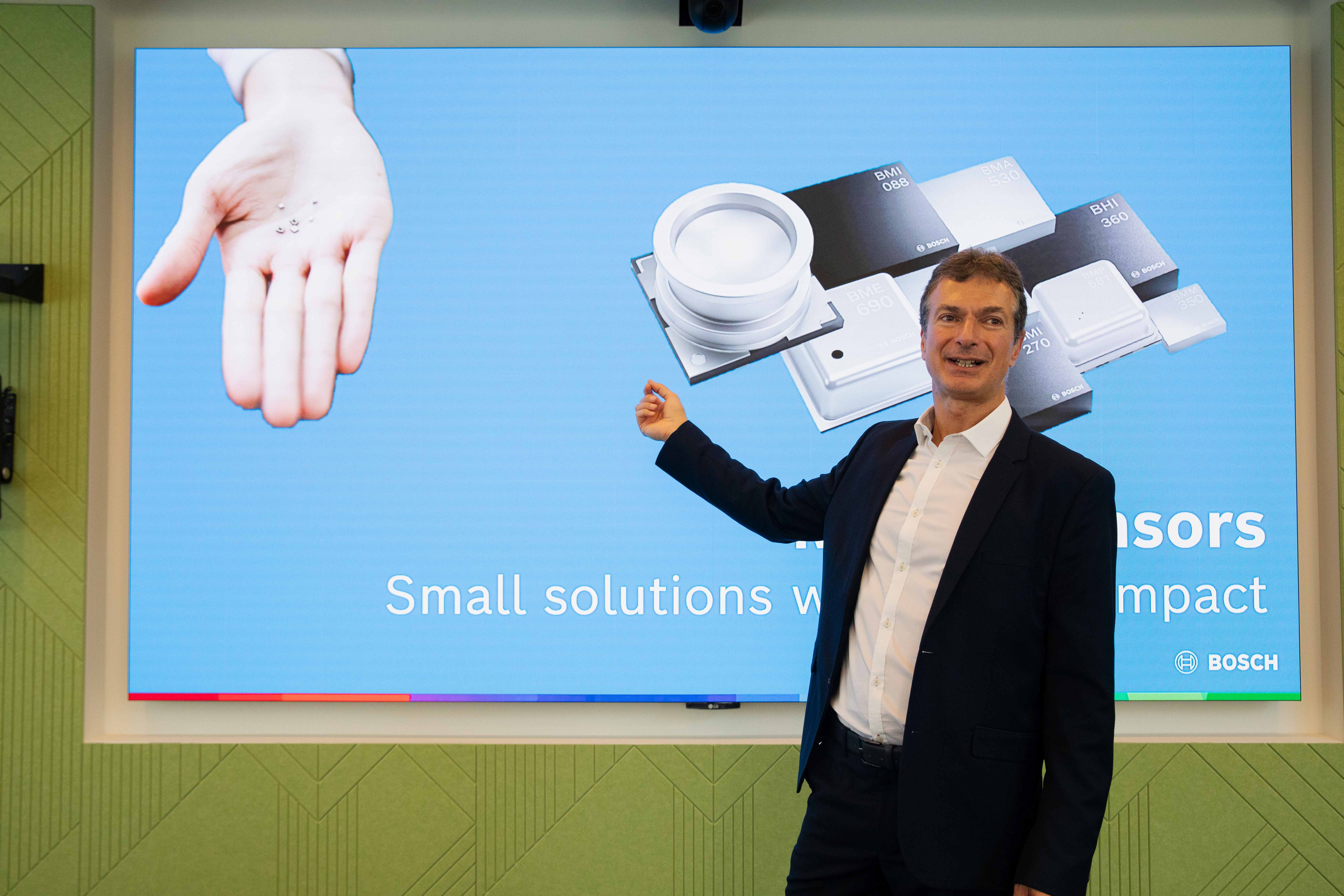 Riccardo Campagna, Head of Bosch Sensortec Italy