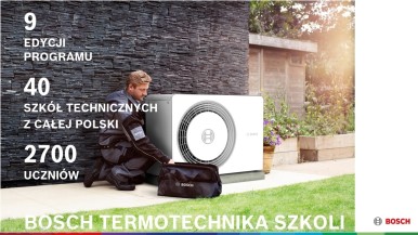 Bosch inwestuje w edukację przyszłych instalatorów