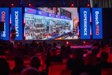 Spotkanie Bosch Pro Experience skierowane do partnerów handlowych.