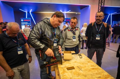 Spotkanie Bosch Pro Experience skierowane do partnerów handlowych.