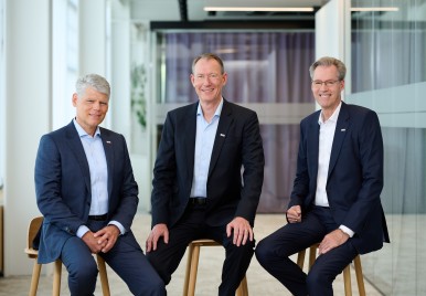 Dr Markus Forschner (z lewej), dr Christian Fischer (w środku), dr Markus Heyn ( ...