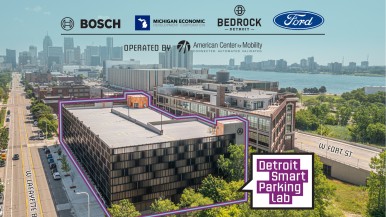 Detroit Smart Parking Lab opens in September for real-world automated and EV cha ...