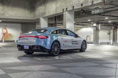 Bosch and Mercedes-Benz showcase automated valet parking at InterContinental Los ...