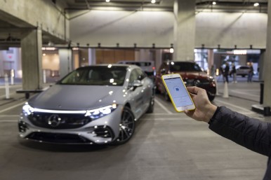 Bosch and Mercedes-Benz showcase automated valet parking at InterContinental Los ...