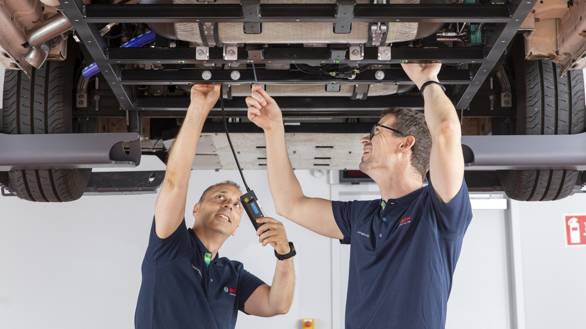 Bosch tests fuel cell vans