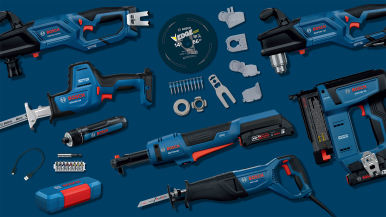 Bosch Power Tools Expands 18V System with New Tools Designed for Performance, Pr ...