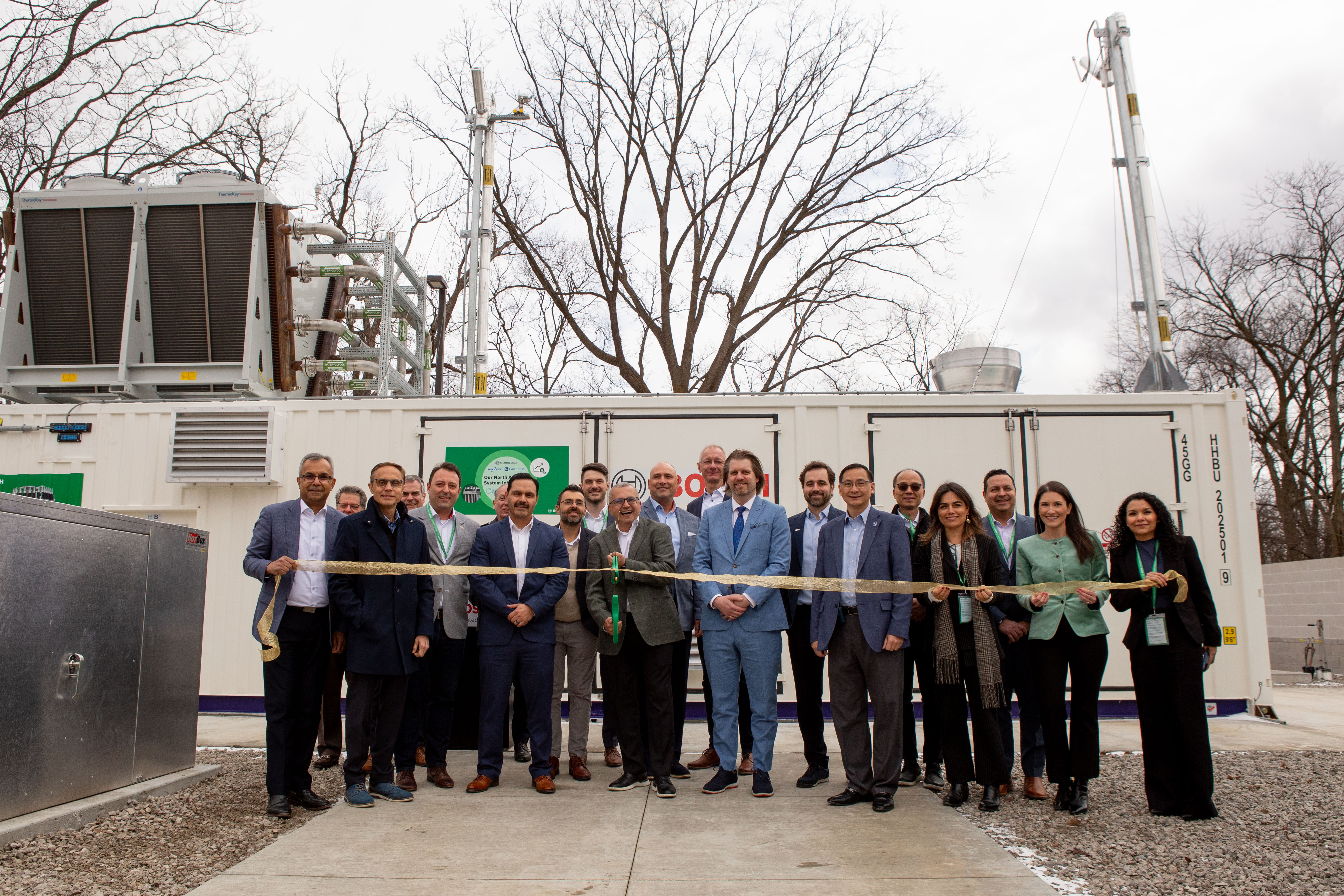 Hydrogen Technology Day marked the commissioning of a new electrolyzer at Bosch’s North American headquarters, designed to produce hydrogen for engineering and testing activities.
