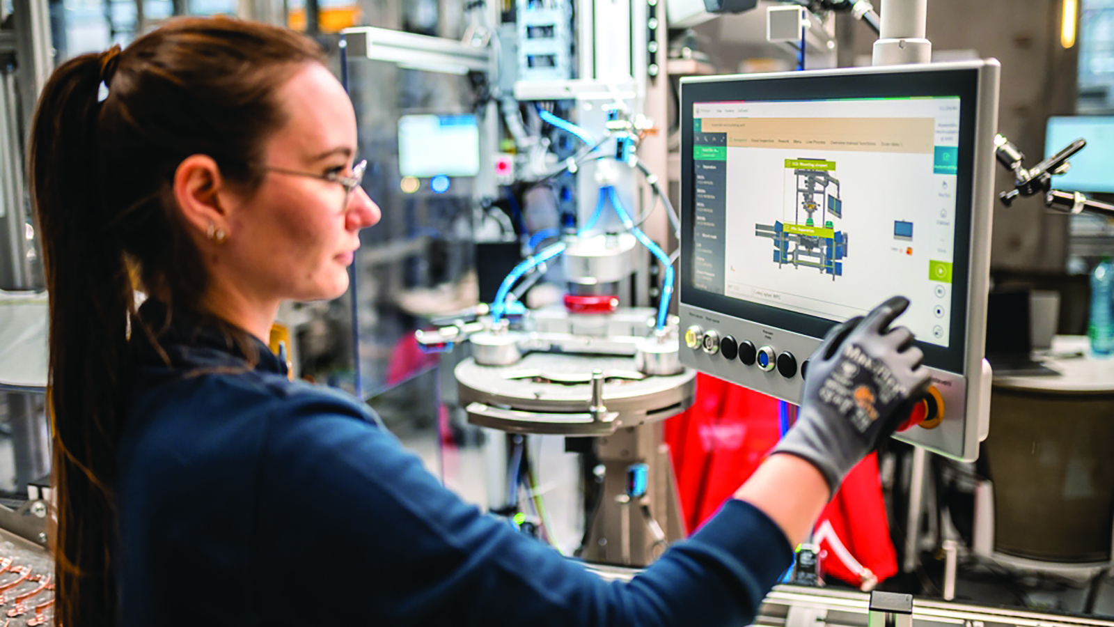 Process control of electric motors