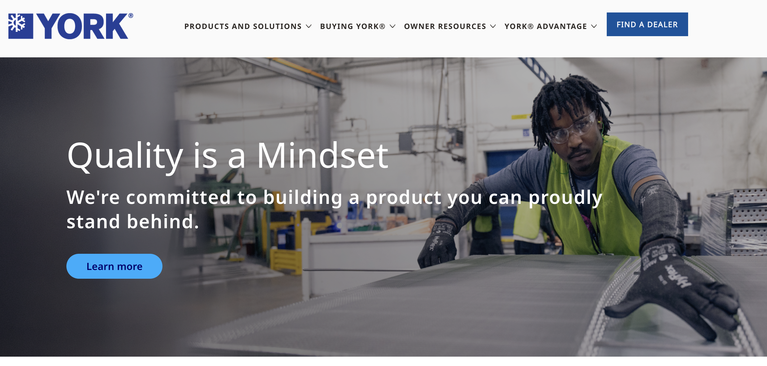Bosch Home Comfort Group has migrated its YORK® Residential and Light Commercial products in North America website to YORK.Bosch-HCGroup.com.