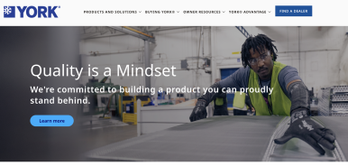 YORK® Residential and Light Commercial Website Migrates to Bosch Home Comfort Gr ...