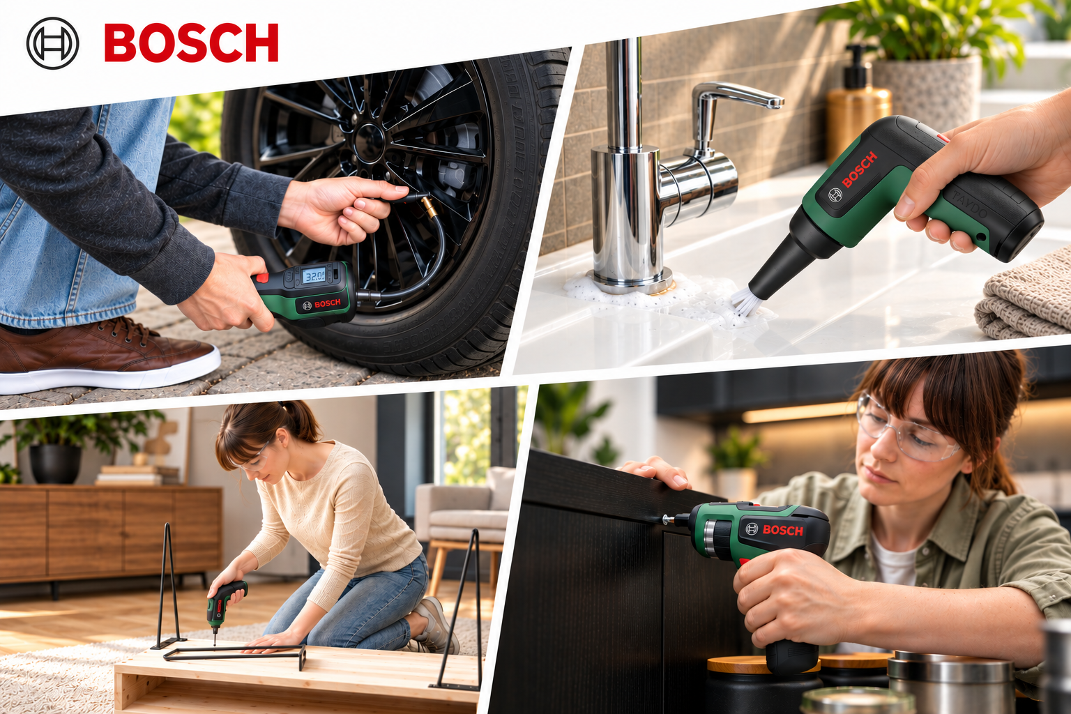 Bosch Power Tools introduces new compact cordless tools designed to bring convenience and versatility to everyday tasks around the home