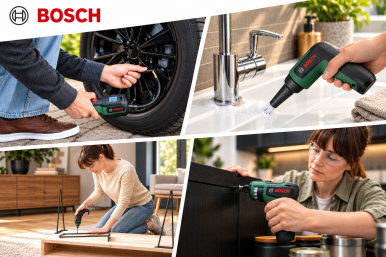 Bosch Brings Cordless Convenience to Tackle Everyday Home Tasks with New Compact ...