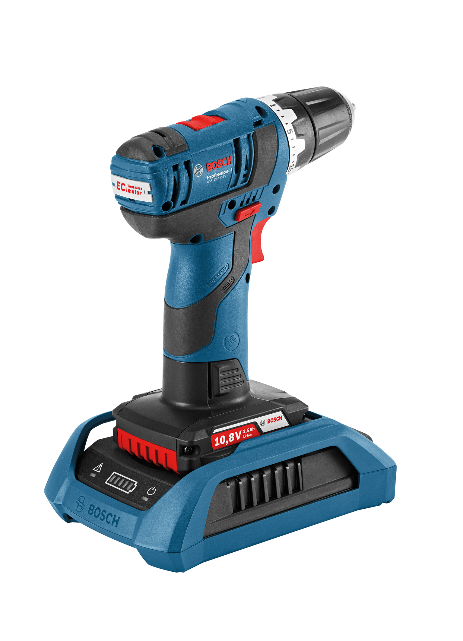 Increased productivity and flexibility for tradespeople 10.8 V Wireless Charging batteries from Bosch Bosch Media Service
